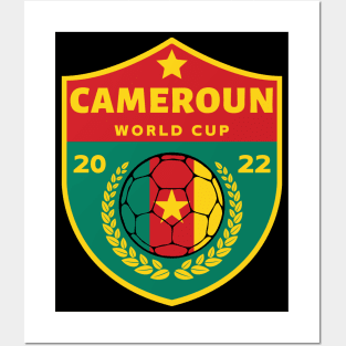 Cameroon Football Posters and Art